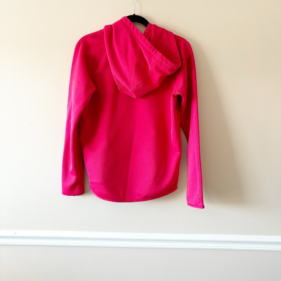 Under Armour Pink Logo Hoodie Size Small - Picture 2 of 3